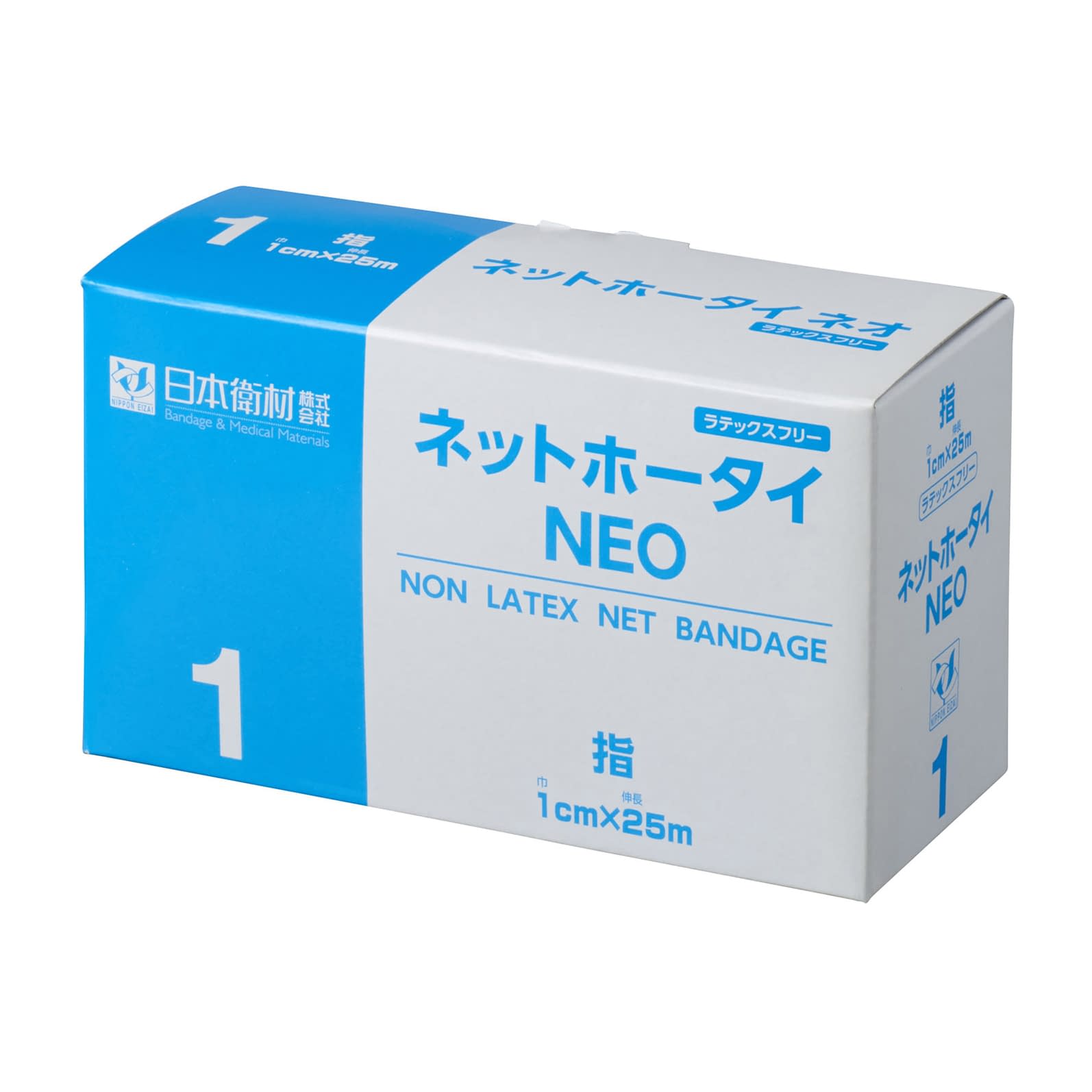 (24-7609-00)ネットホータイＮＥＯ　１号NE-2611(1.0CMX25M) ﾈｯﾄﾎｰﾀｲNEO1ｺﾞｳ(日本衛材)【1巻単位】【2019年カタログ商品】