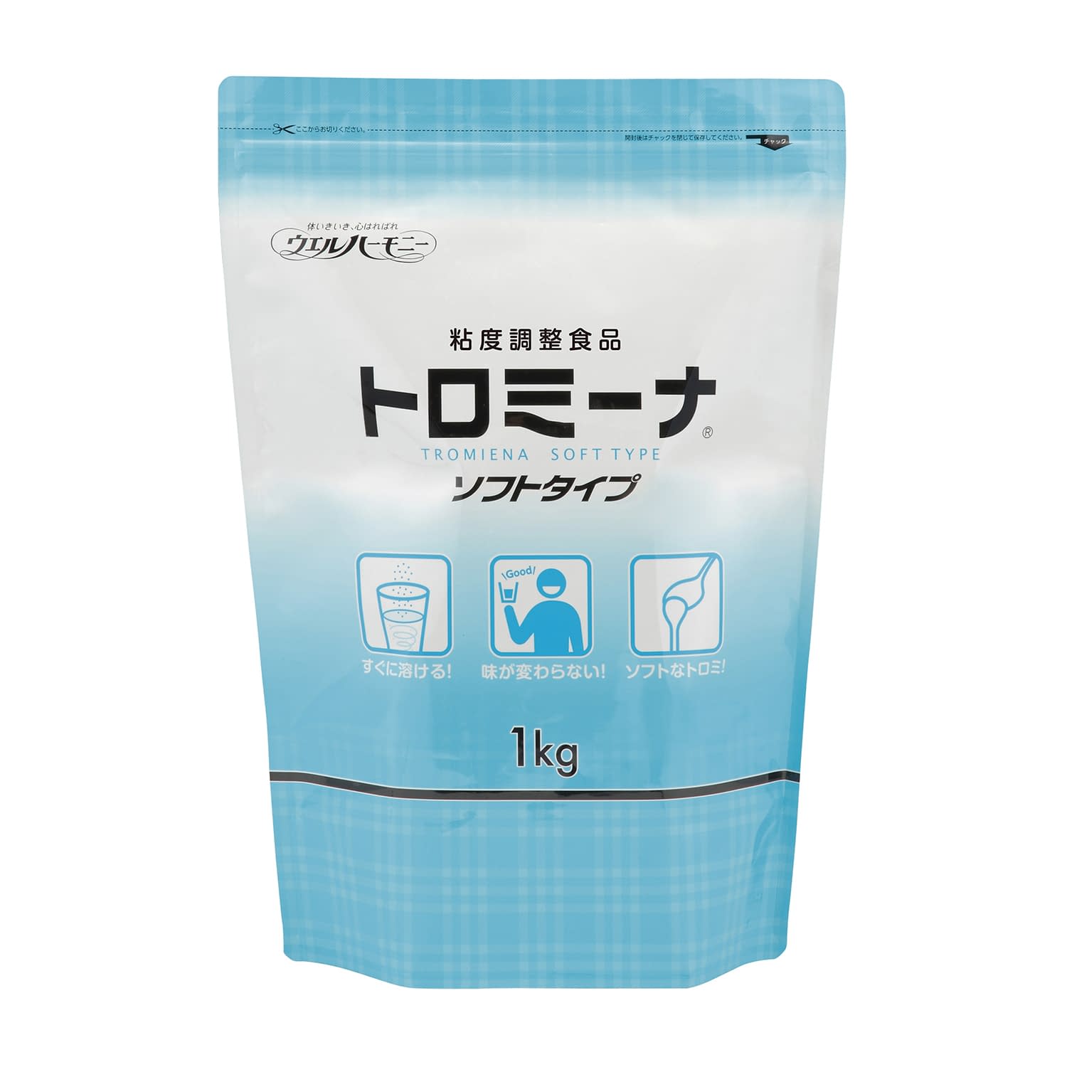 (24-4925-00)トロミーナソフトタイプ 1KG ﾄﾛﾐｰﾅｿﾌﾄﾀｲﾌﾟ【1袋単位】【2019年カタログ商品】