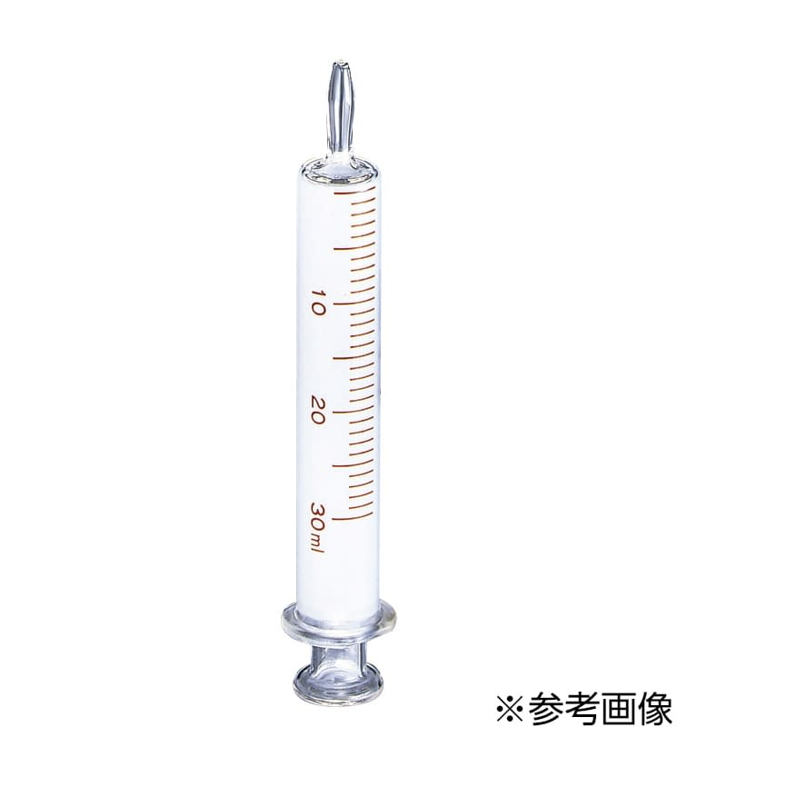 硝子浣腸器(白硬) 注射筒(ガラス) 07-2359-03 00019(100ML)5イリ