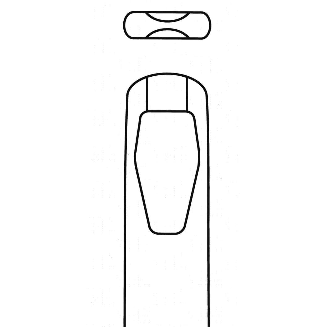 エルプ外科強弯丸針 ナミ穴  NO．0 10イリ AFR0N 縫合針 25-3419-00No.０【秋山製作所】(AFR0N)(25-3419-00)