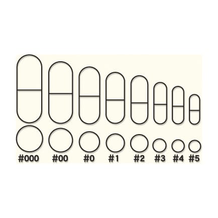 日本薬局方カプセル ＃000 000号 19-7805-00 小林カプセル  1.37CC(100コイリ)｜マツヨシ【松吉医科器械】医療・介護用品の総合サイト