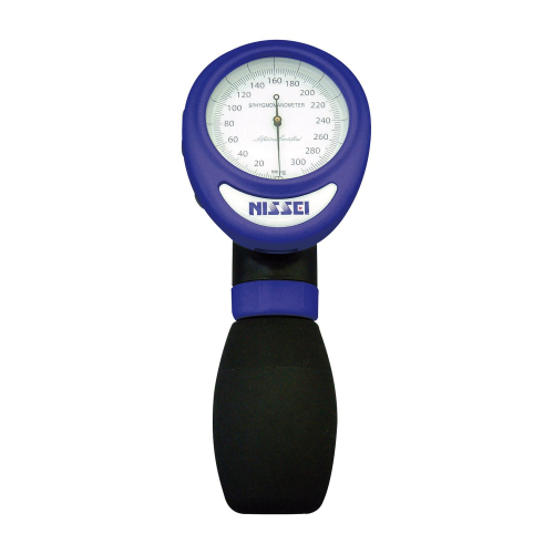 ワンハンド式アネロイド血圧計 23-5468-00 日本精密測器 HT-1500(ｸﾞﾚｰ 